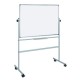 Quadro Branco 90x120cm Dupla Face Giratorio Lacado Magnetico