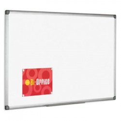 QQuadro Branco 200 X 120cm Ceramica Magnetico com Moldura de Aluminio