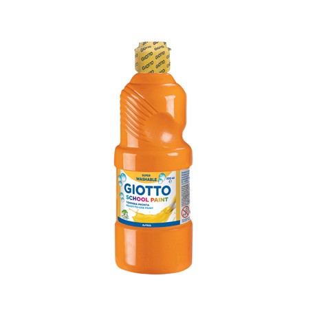 Guache Liquido Giotto Escolar 500ml Amarelo