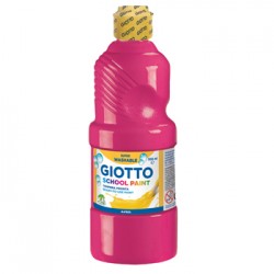 Guache Liquido Giotto Escolar 500ml Vermelho