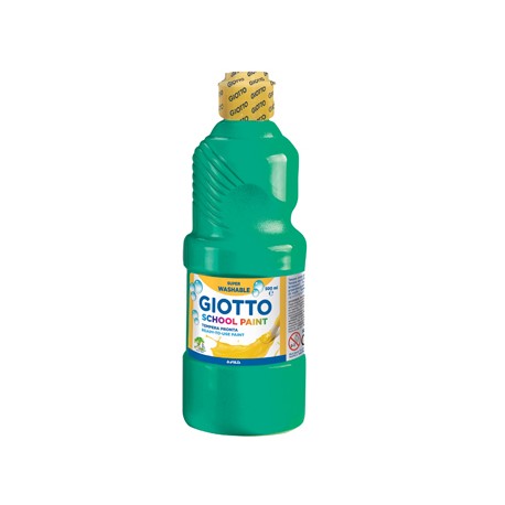 Guache Liquido Giotto Escolar 500ml Verde