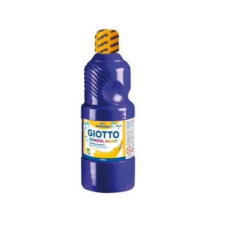 Guache Liquido Giotto Escolar 500ml Azul Turquesa