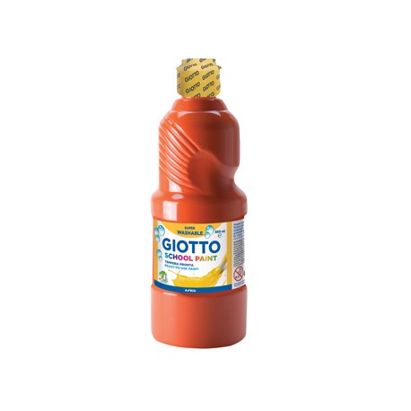Guache Liquido Giotto Escolar 500ml Castanho