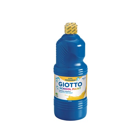 Guache Liquido Giotto Escolar 1000ml Azul Cyan