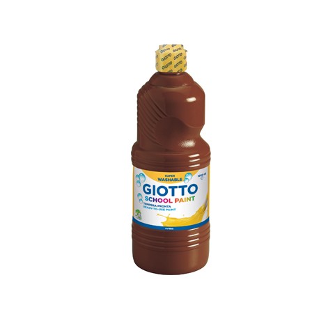 Guache Liquido Giotto Escolar 1000ml Preto