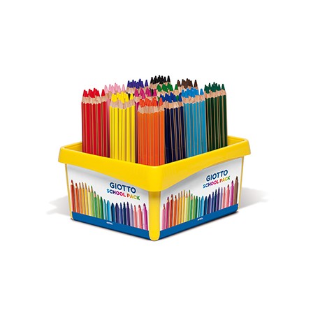 Lápis de Cor 18cm Giotto Mega Copo 24un