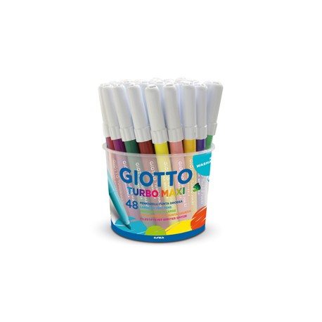 Marcador Feltro Giotto Turbo Maxi Schoolpack 108un