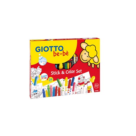 Conjunto Giotto Be-Be p/ Colorir e Modelar