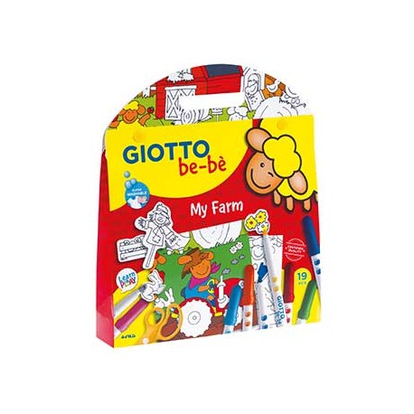 Conjunto Giotto Be-Be p/ Colorir Supercolorbox