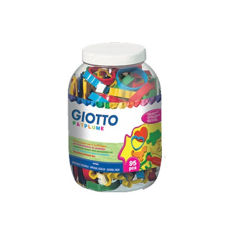 Acessorios Modelagem Giotto Patplume Letras Blister 26un