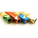 Rolos Papel Metalizado 2 Faces 0,50X10mts. Verm/Ouro