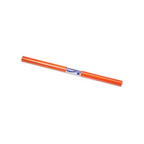 Papel Lustro Rolo 25 Folhas 50x65 Laranja