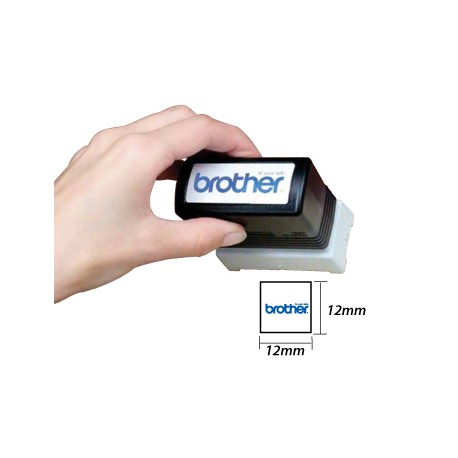 Carimbo BROTHER Azul 6 carimbos de 10 x 60 mm