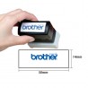 Carimbo BROTHER Azul 6 carimbos de 14 x 38 mm