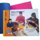 Bloco Papel de Celofane 24x31cm 20 Folhas Cores Sortidas