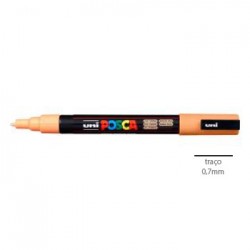 Marcador Uniball Posca PC1M 0,7mm Laranja