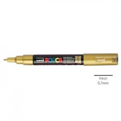 Marcador Uniball Posca PC1M 0,7mm Marfim