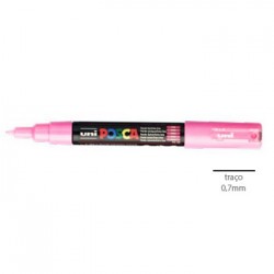 Marcador Uniball Posca PC1M 0,7mm Rosa