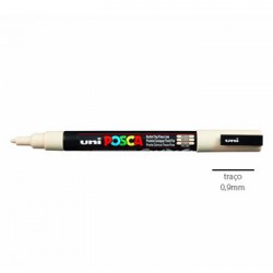 Marcador Uniball Posca PC3M 0,9mm Azul Claro
