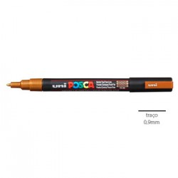 Marcador Uniball Posca PC3M 0,9mm Branco