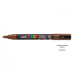 Marcador Uniball Posca PC3M 0,9mm Bronze