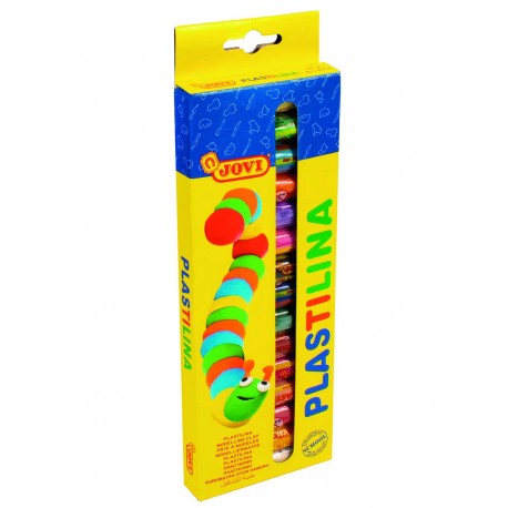 PLASTICINA JOVI 90/10 CX 10 CORES