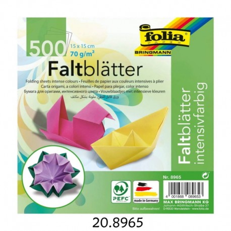 ORIGAMI QUADRADO 10X10CM 100UND