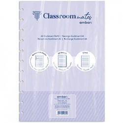 Recarga p/ Caderno Inteligente Ambar EcoSmart A4 50Fl Liso