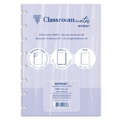 Recarga p/ Caderno Inteligente Ambar EcoSmart A4 50Fl Quadriculado