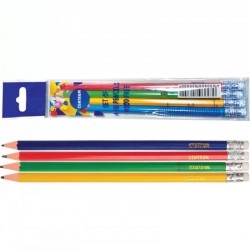 Lápis Carvão Centrum Nº2-HB Neon C/12und