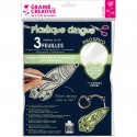 Plástico Mágico 3 Folhas Fluorescente