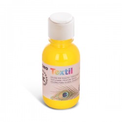 Tinta Têxtil 125ml Amarelo