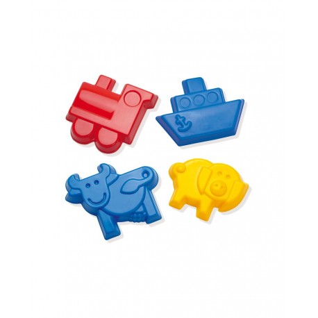 Set 6 Moldes Animalitos