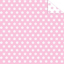 Cartolina Fantasia Creme c/Flores 50x70cm 300grs