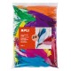 Penas Cores Sortidas Blister c/100 Und