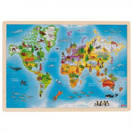 Puzzle O Mundo 192 pçs
