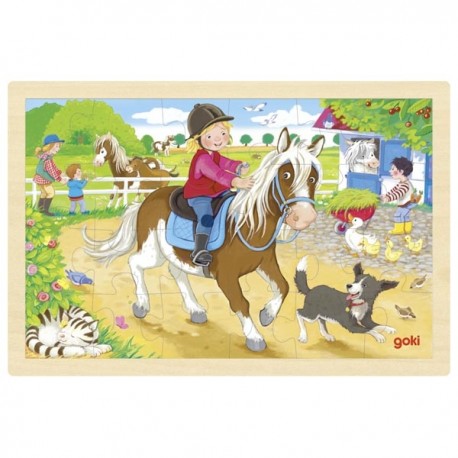 Puzzle Póneis da Quinta 24 pçs