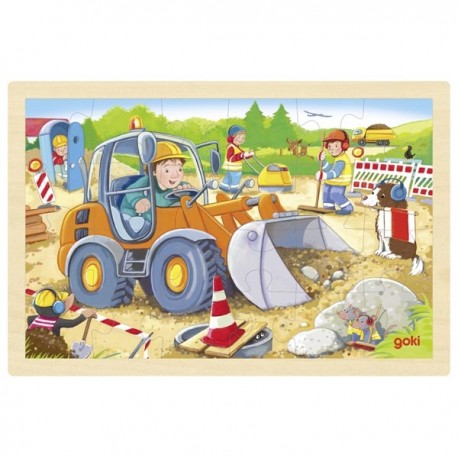 Puzzle A Obra 24 pçs
