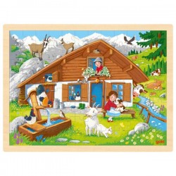 Puzzle os Alpes 96 pçs