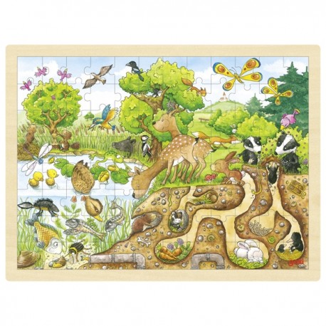 Puzzle os Alpes 96 pçs