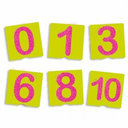 Cartões Tátil Numéricos e Pré-Escrita