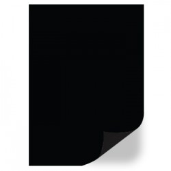 Acetato Encadernação A4 Preto Opaco 300mic Cx100un