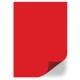 Acetato Encadernação A4 Vermelho Opaco 500mic Cx100un