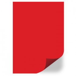 Acetato Encadernação A4 Vermelho Opaco 500mic Cx100un