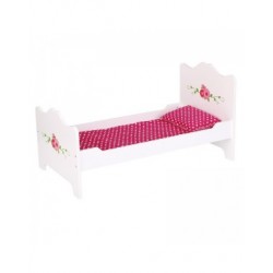 Cama de Bonecas de Flores