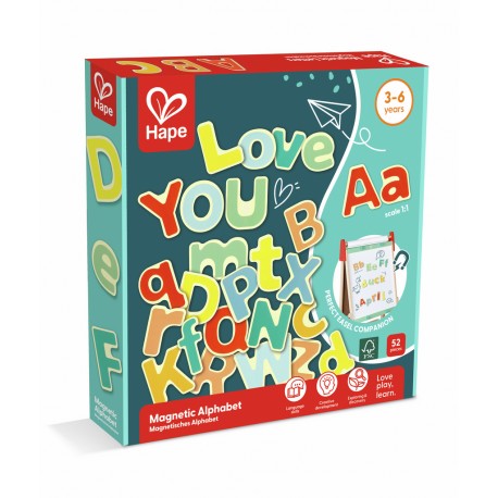 Alfabeto Magnético 52 pçs