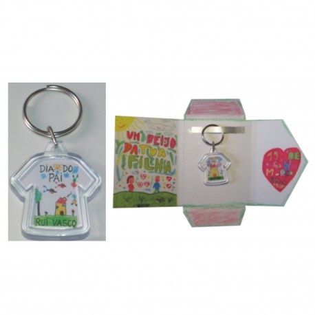 Porta Chaves T-Shirt 25 und