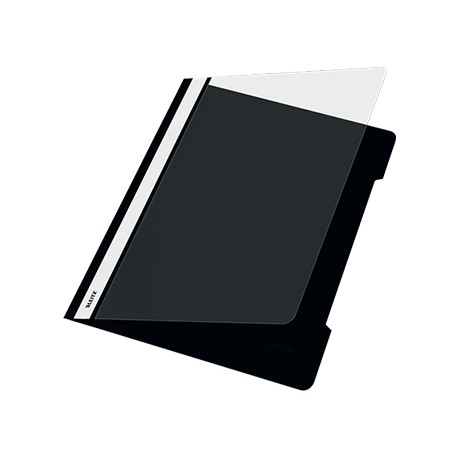 Classificador Capa Transparente Preto Leitz 4191 25un