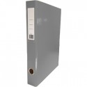 Pasta Arquivo L/ E 2 Argolas 320x290x40mm Cinza 10und
