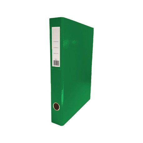Pasta Arquivo L/ E 2 Argolas 320x290x40mm Verde 10und